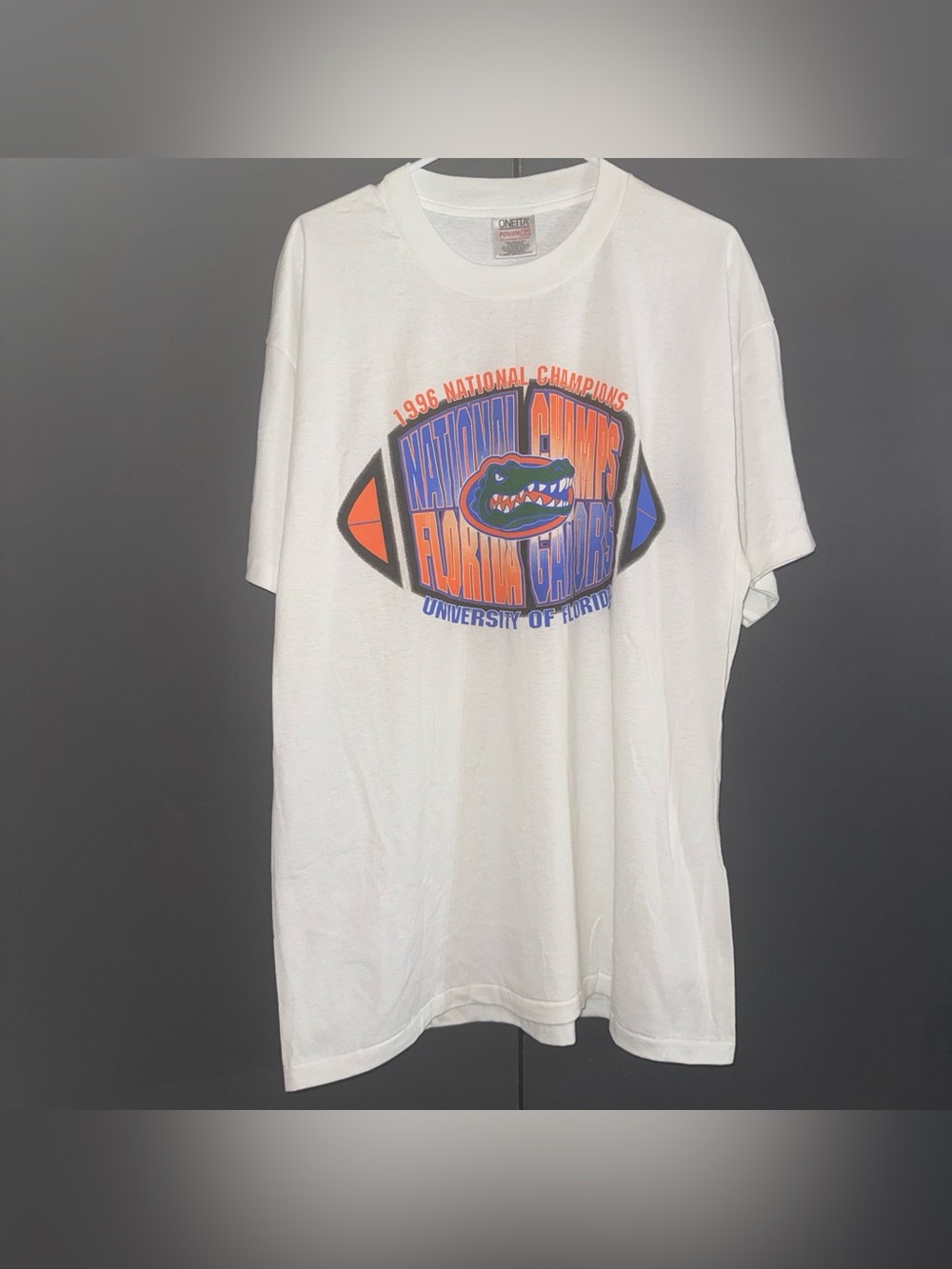 1996 Florida Gators Tee Champs NWT